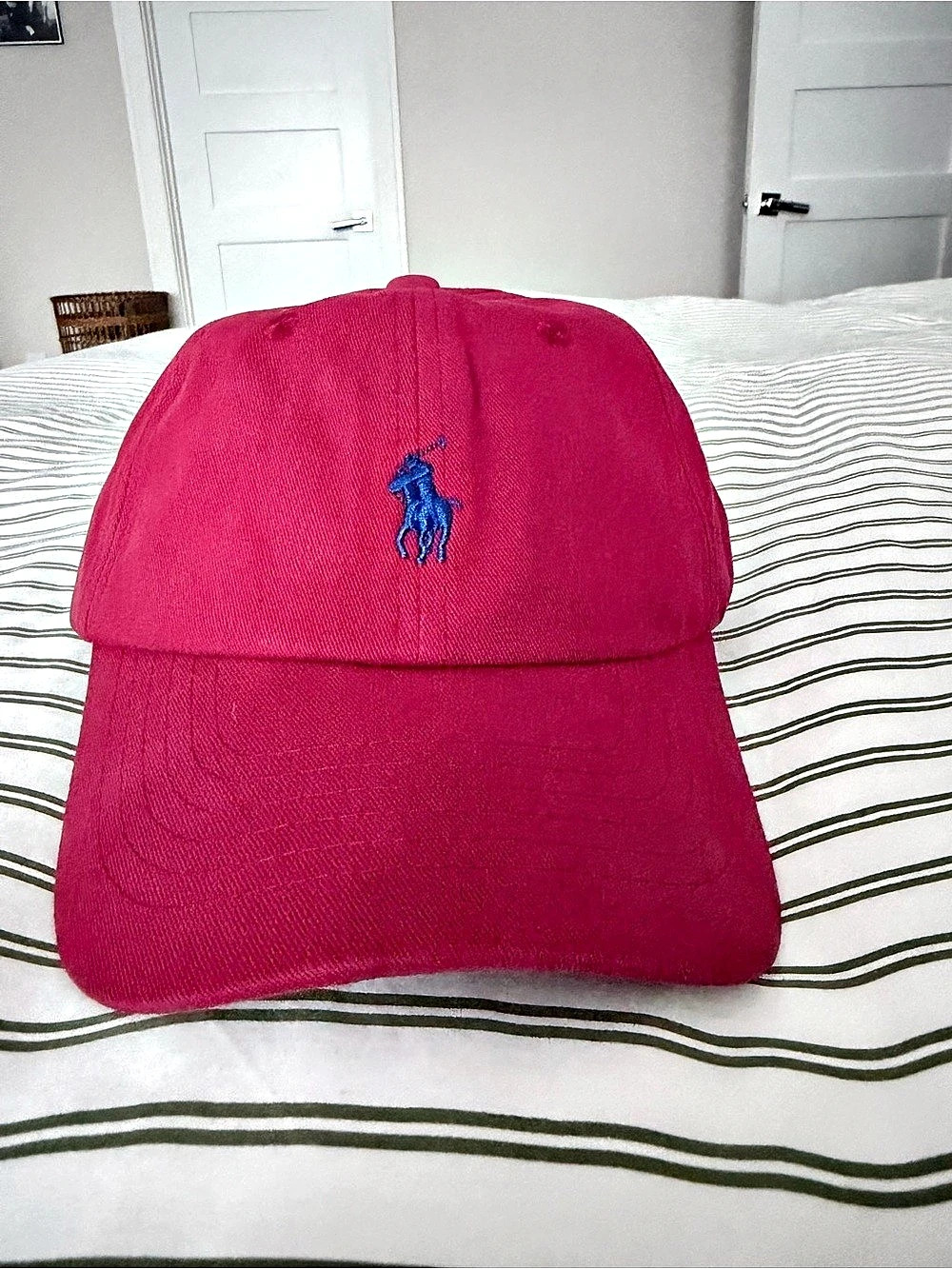 Polo Ralph Lauren The Iconic Cotton Chino Ball Cap Pink